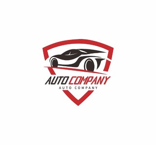 大气典雅汽车logo简洁汽车保养标志标识